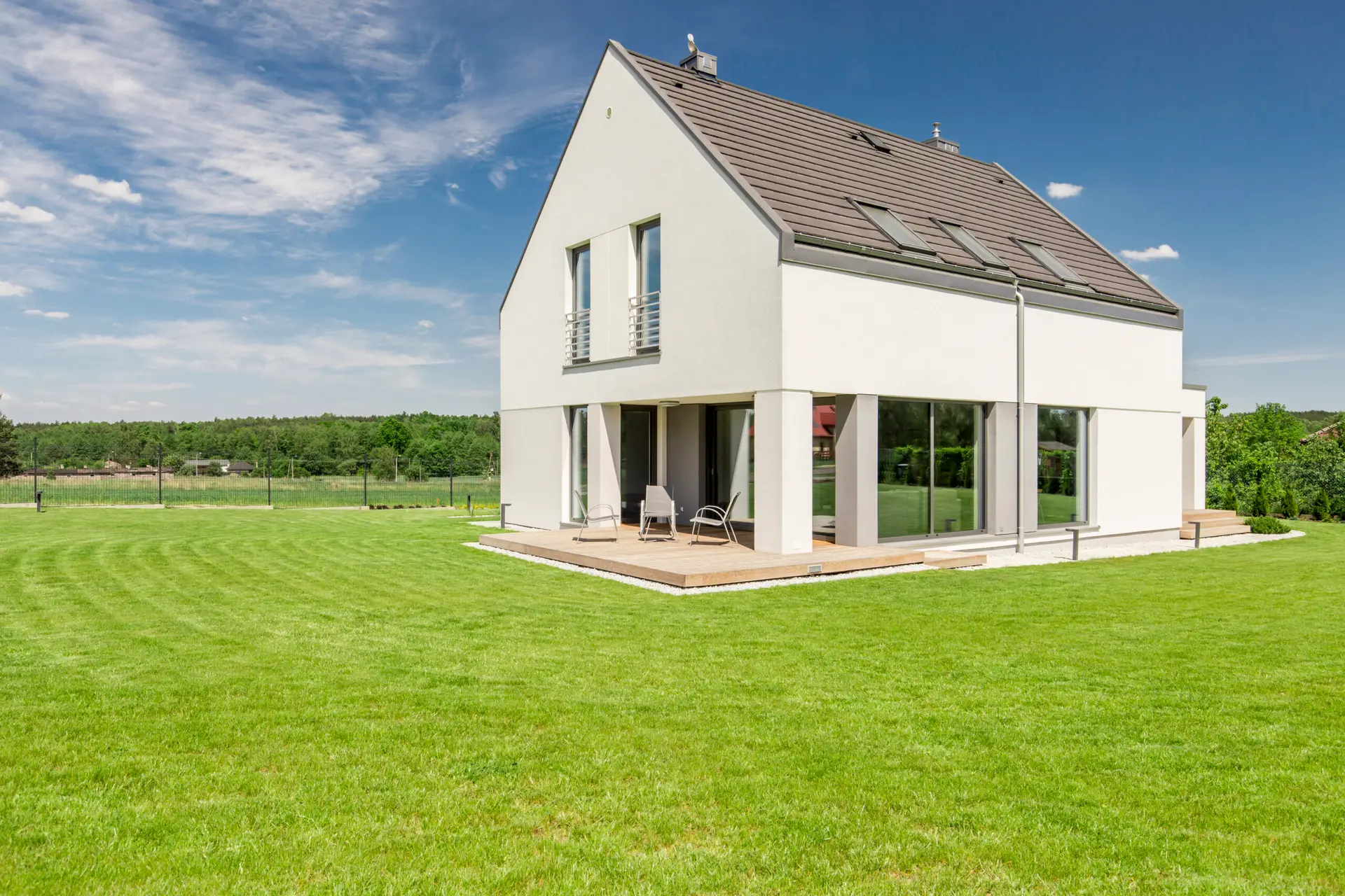 Property before garden planning
